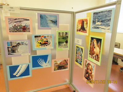 作品が展示されている様子2