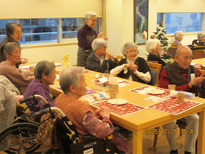 クリスマス会の様子